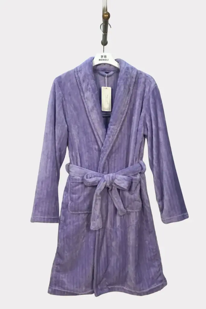 VioletStriped 情侣 Bathrobe - M6688