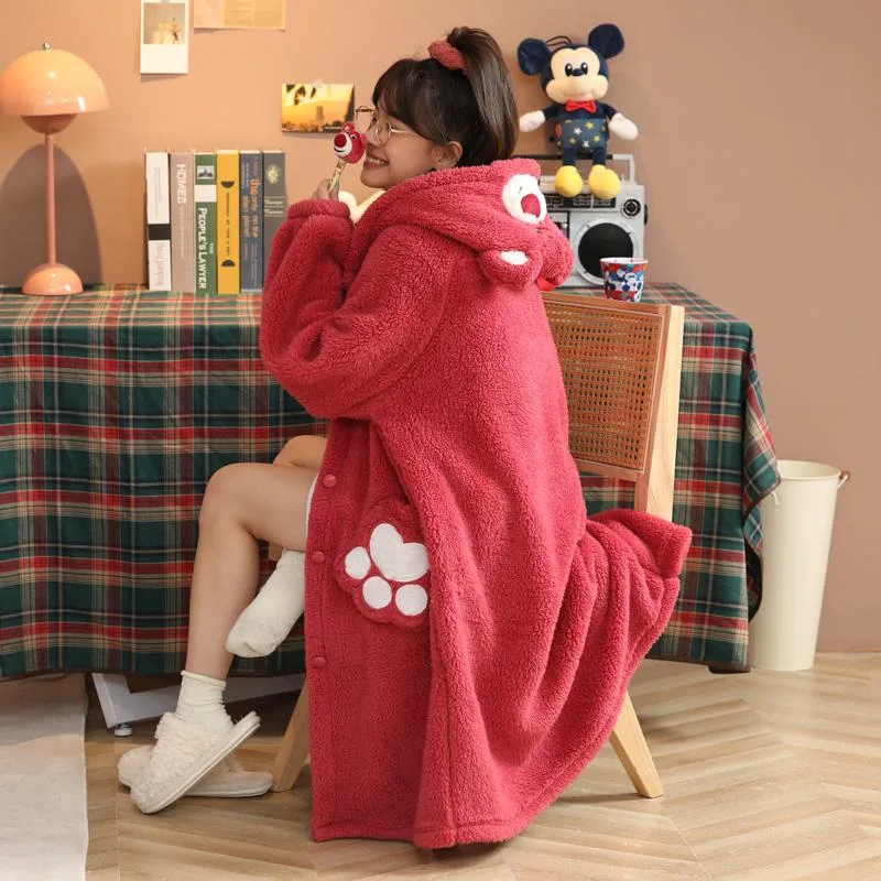Strawberry Bear Single Robe - M9002