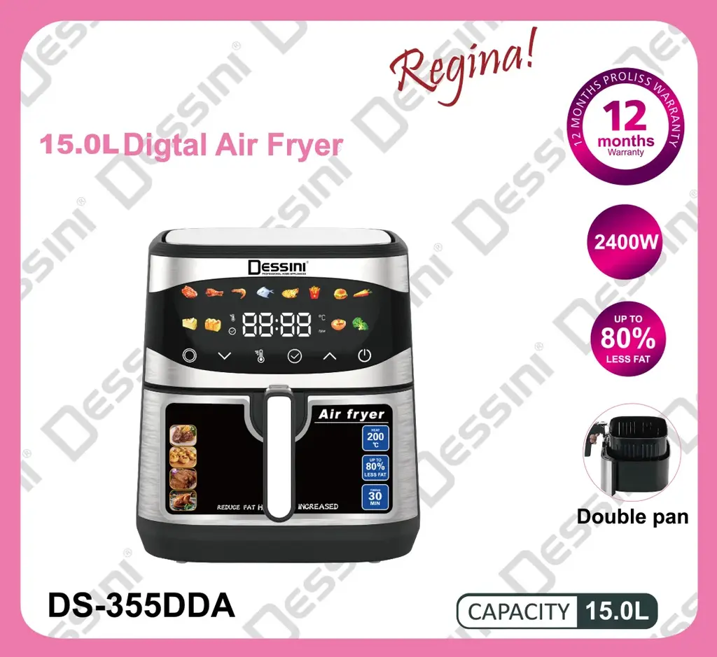 Dessini Air Fryer - 842DDB - 13.8L