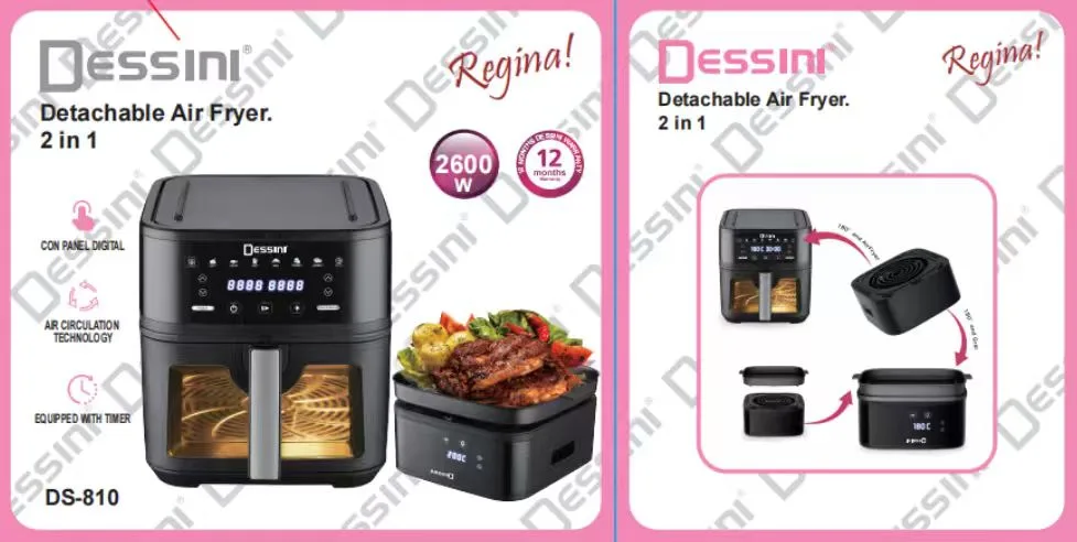 Dessini Air Fryer - 845DDB - 13.8L