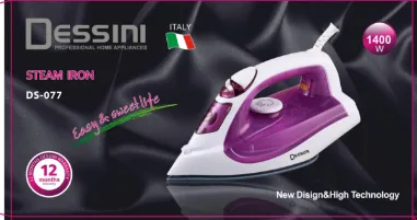 Dessini Steam Iron - DS077 - Green