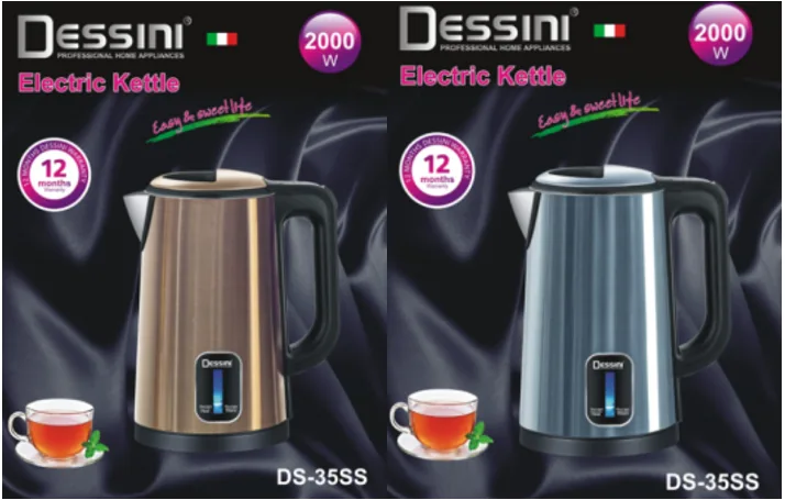 Dessini Electric Kettle - DS27SS - 2L