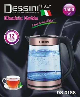 Dessini Electric Kettle - DS28SS - 2L