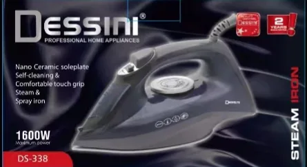 Dessini Steam Iron - DS338 - Gold