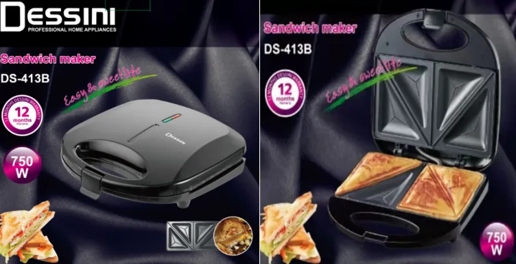 Dessini Sandwich Maker - DS411B