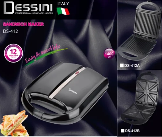 Dessini Sandwich Maker - DS412B