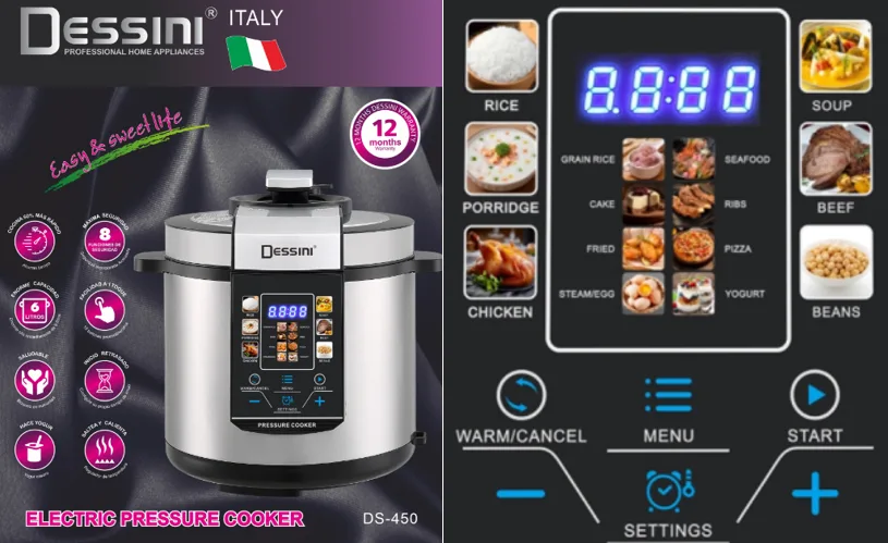 Dessini Kitchen Appliance - DS477 - 8L
