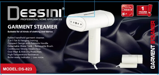 Dessini Steam Iron - DS8022 - Beige, Pink