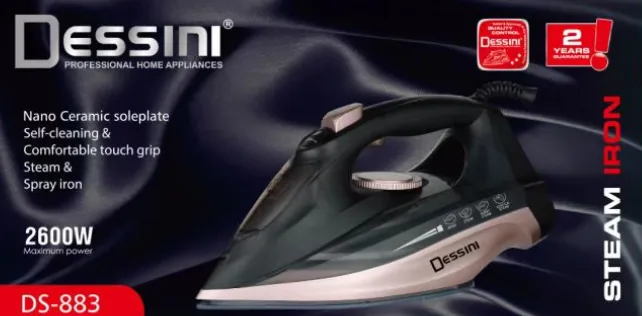 Dessini Steam Iron - DS880 - Mixed Color