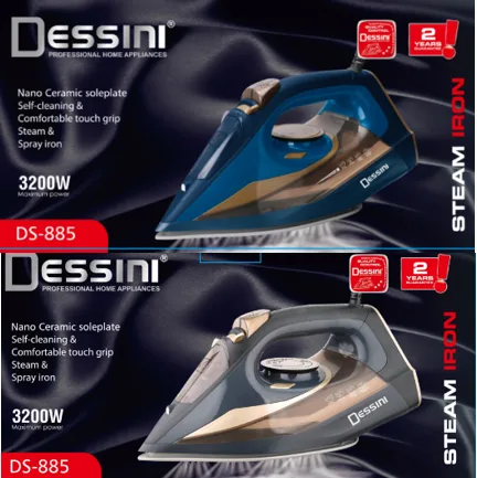 Dessini Steam Iron - DS883 - Blue