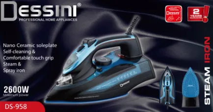 Dessini Steam Iron - DS964 - Gold