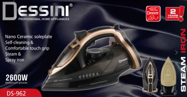 Dessini Steam Iron - DS967 - Blue