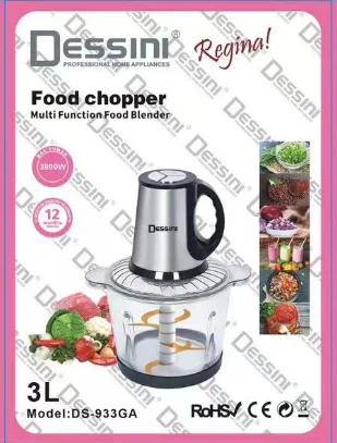 Dessini Juicer or Chopper - DS999 - 3L