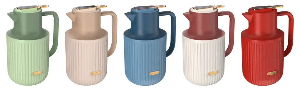 Glass-Lined Vacuum Jug 1.5L - SM-1202-1.5L - 橄榄绿