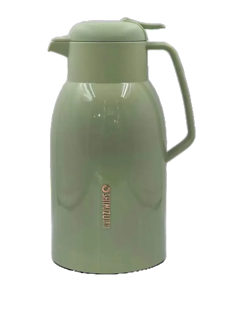 Glass-Lined Vacuum Jug 1.6L - SM-1232-1.6L - Bean Green