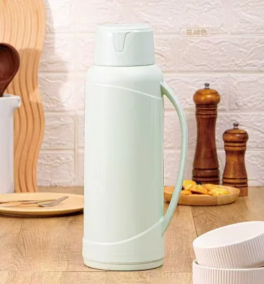 Glass-Lined Vacuum Jug 3.2L - SM-1271-3.2L - Bean Green