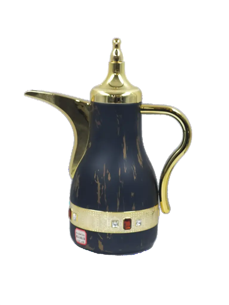 Glass-Lined Vacuum Jug 1.0L - SM-2212A-1.0L - 黑金大理石