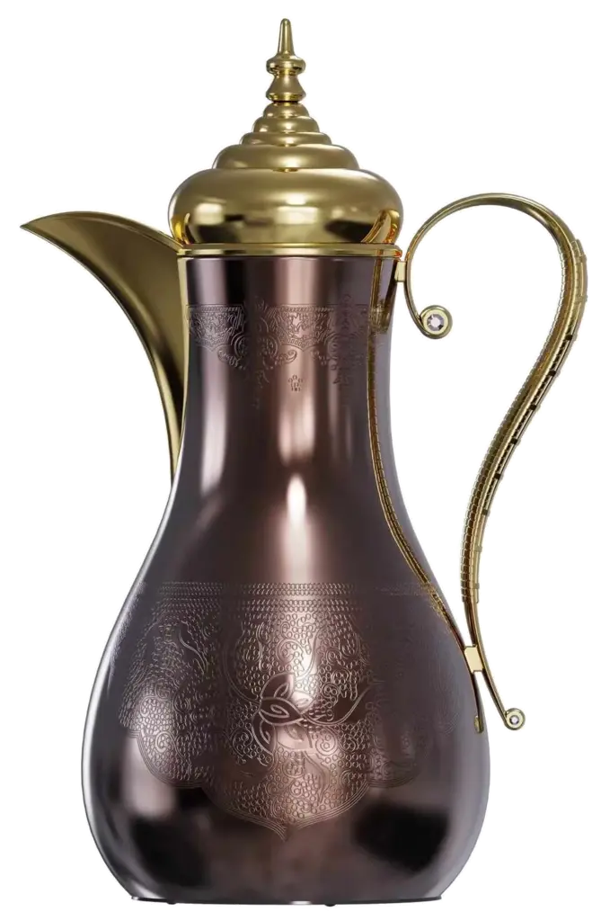 Glass-Lined Vacuum Jug 1.0L - SM-2595-1.0L - 咖啡金