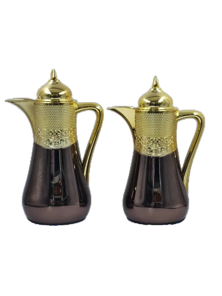 Glass-Lined Vacuum Jug 1.0L - SM-2A12-0.7/1.0L - 咖啡金