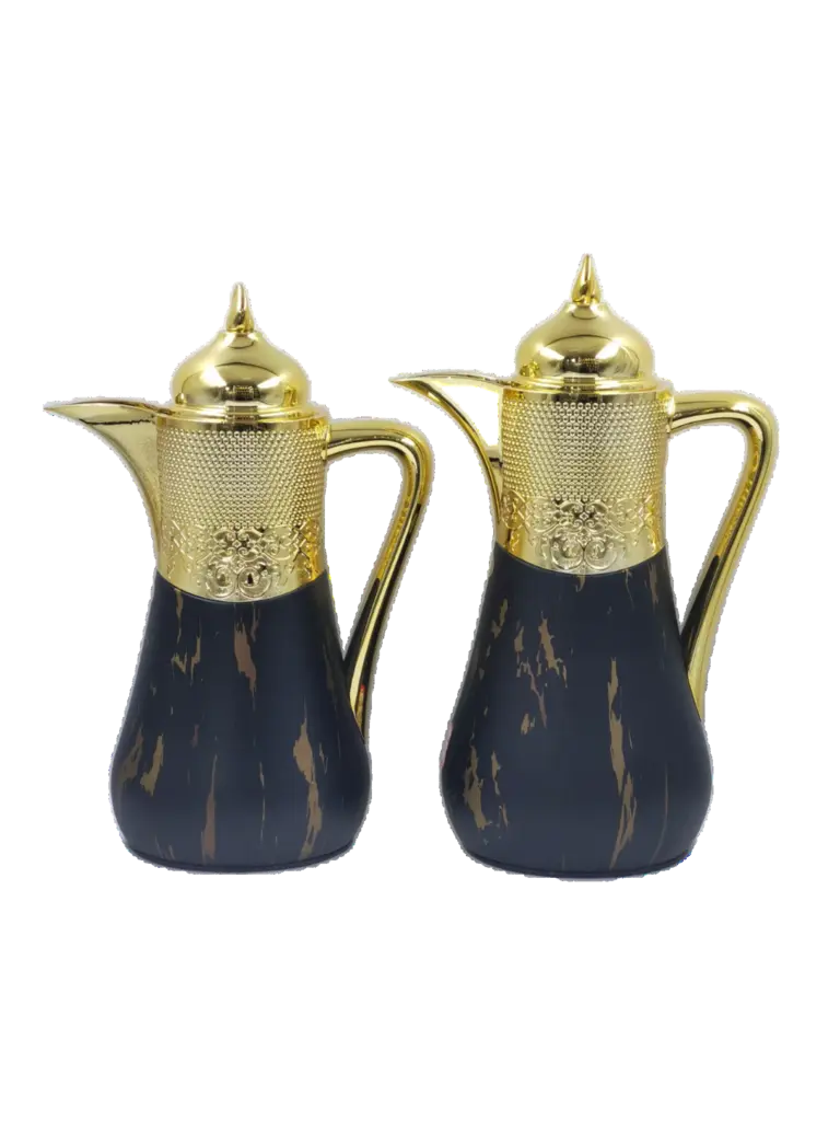 Glass-Lined Vacuum Jug 1.0L - SM-2A12-0.7/1.0L - 黑金大理石