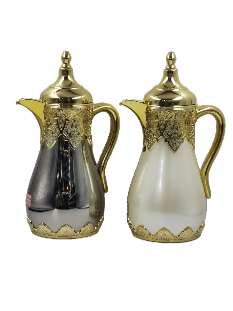 Glass-Lined Vacuum Jug 1.0L - SM-2A13B-1.0L - 亮镍+金