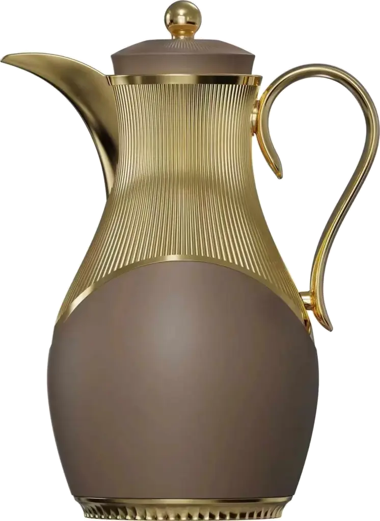 Glass-Lined Vacuum Jug 1.0L - SM-2A21A-1.0L - 哑光咖啡色