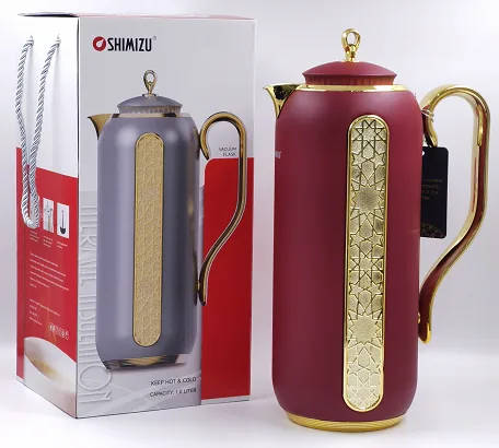 Glass-Lined Vacuum Jug 1.0L - SM-2A22-1.0L - 哑光红色