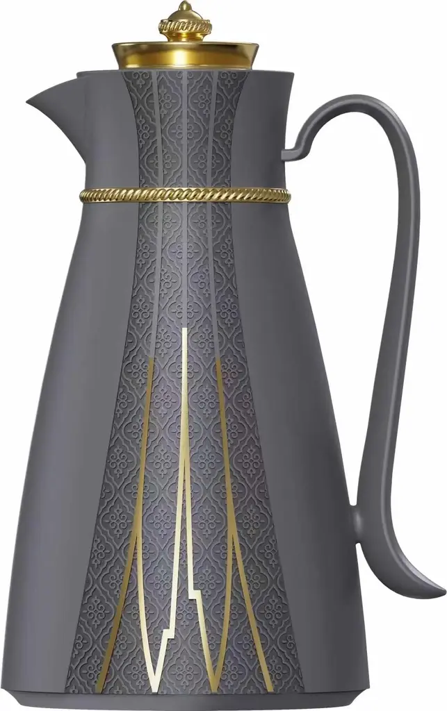 Glass-Lined Vacuum Jug 1.0L - SM-2D928-1.0L - 深灰色