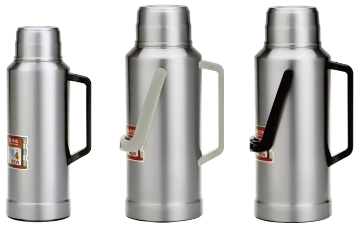 Steel-Body Glass-Lined Vacuum Jug 2.5L - SM-3202-2.5L - 砂光灰