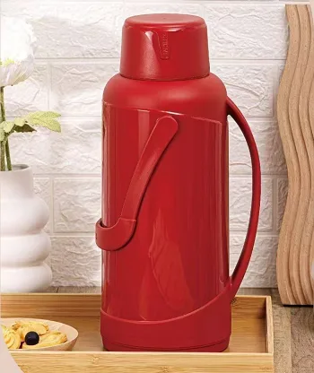 Glass-Lined Vacuum Jug 2.0L - SM-3372-2.0L - 钢本红