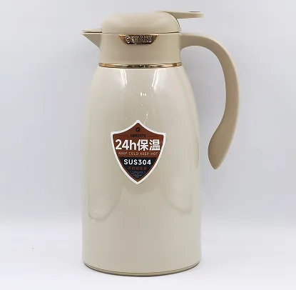 Steel-Body Glass-Lined Vacuum Jug 1.6L - SM-3392-1.6L - 奶咖棕