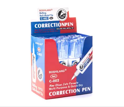 C-002 Square Bottle English Eraser Liquid - 8ml