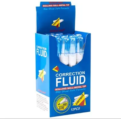 C-006 Round Bottle English Version Eraser Liquid - 7ml