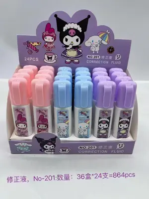 201 Square Bottle Correction Liquid - Sanrio