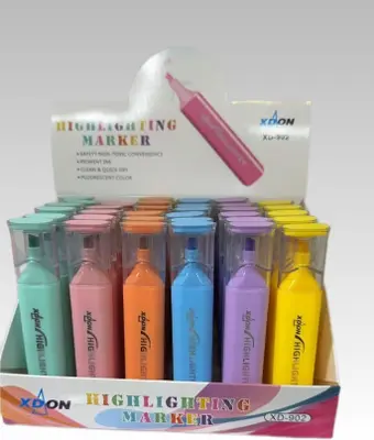 902-36 Macaroon Fluorescent Pen Display Box