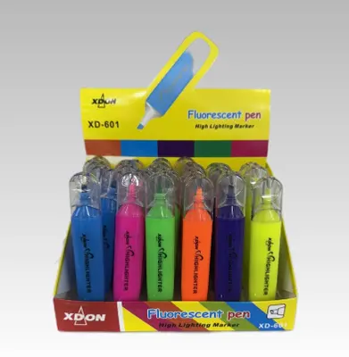 601-36 Fluorescent Pen Display Box