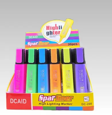 208-36 Fluorescent Pen Display Box