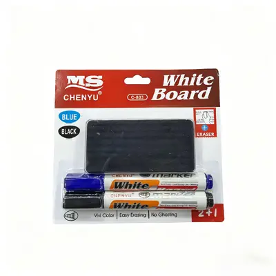 803-2+1 Whiteboard Pen + Eraser