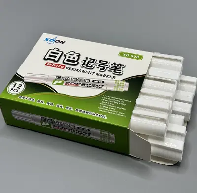 806 White Marker Boxed