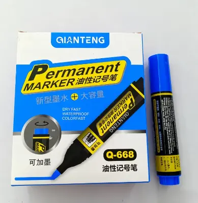 Q-668 Oil-based Marker - Blue