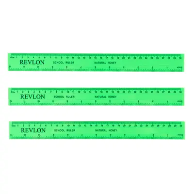 Fluorescent Thickened 30CM Hard Ruler
