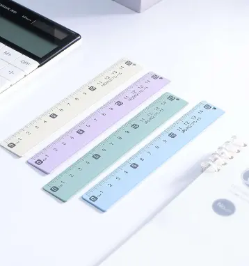 MQ96217 Macaroon Plus Wide Aluminum Ruler 15cm