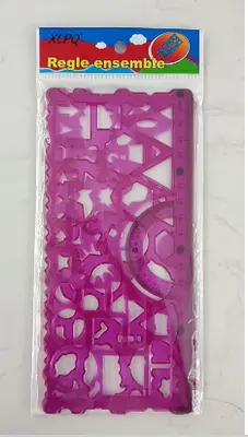 XL-4020 Letter-shaped Version Soft Ruler