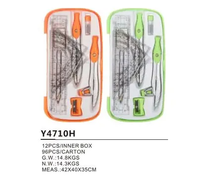 Y4710H Compass Set 10-piece Set