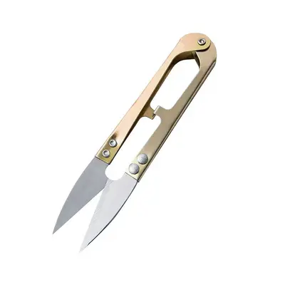TC805 Yarn Cutter Gold/Silver Finish