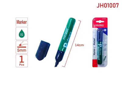 JH01007 1 Large-capacity Green Marker Pen