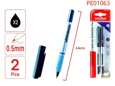 PE01063  Large-capacity direct liquid ballpoint pen
