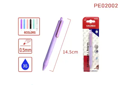 PE02002 Single blue-core neutral pen