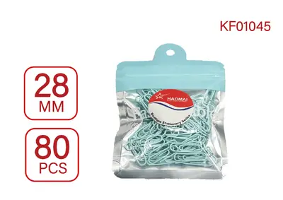 KF01045 28 Horse Card Dragon Paper Clip / Pink / Green / Purple 80PCS