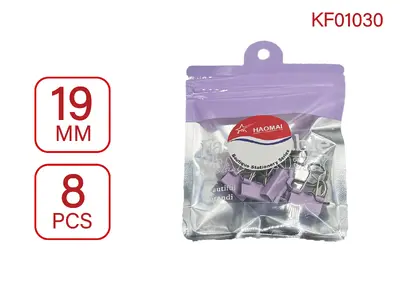 KF01030 19MM Horse Card Dragon Long Tail Clip 8PCS